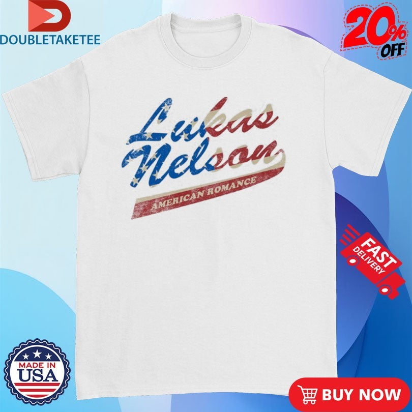Official Lukas Nelson American Romance Flag Logo Shirts