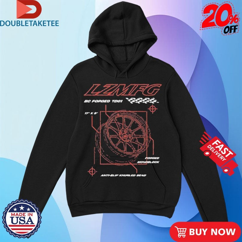 Official Lzmfg LZ x BC Forged Anti Slip Knurled Dead Shirts