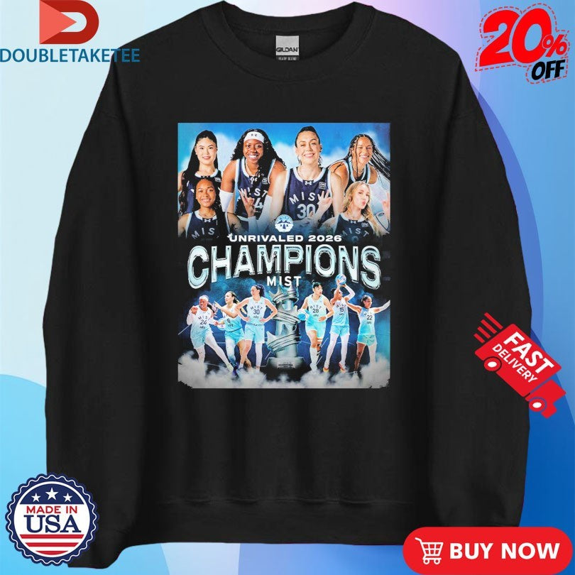Official MIST BC Women’s Basketball 2026 Unrivaled Champions Shirts