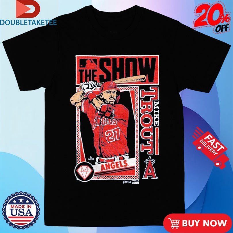 Official MLB The Show Los Angeles Angels Mike Trout Shirts