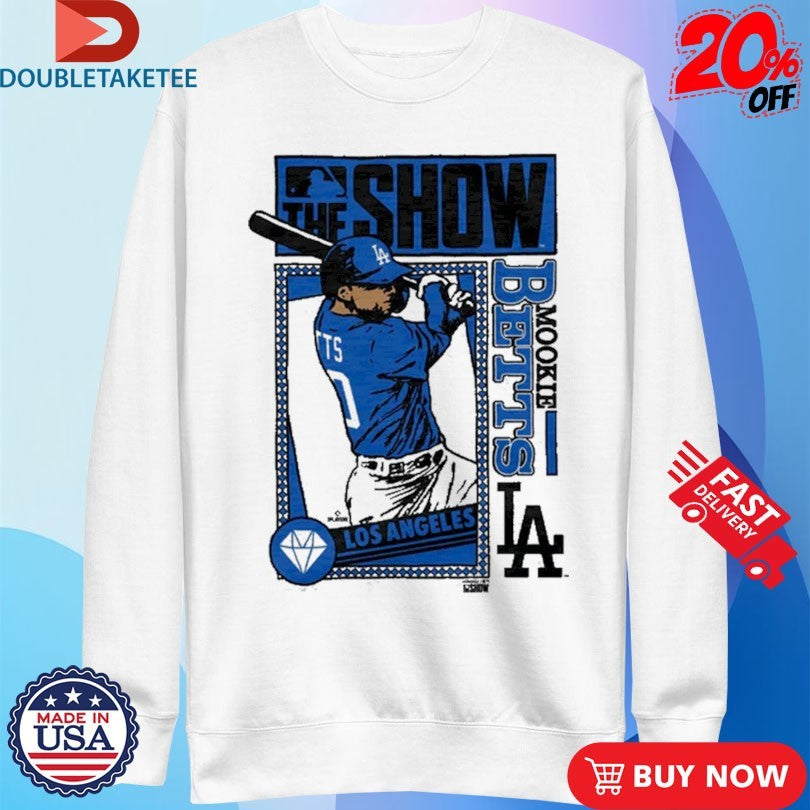 Official MLB The Show Los Angeles Dodgers Mookie Betts Shirts