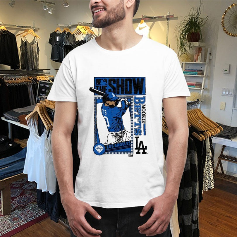 Official MLB The Show Los Angeles Dodgers Mookie Betts Shirts