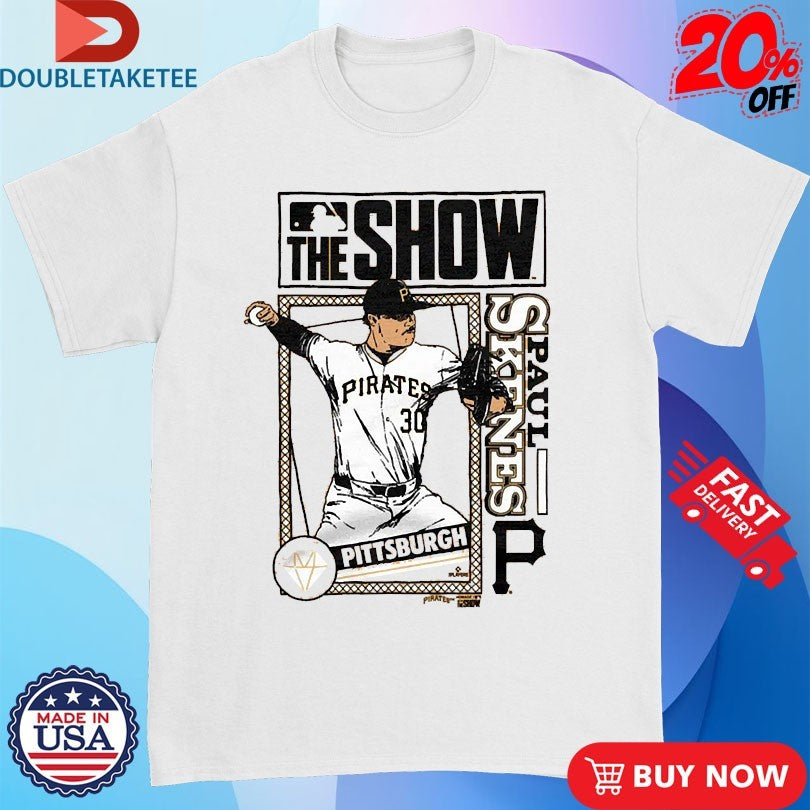 Official MLB The Show Pittsburgh Pirates Paul Skenes Shirts