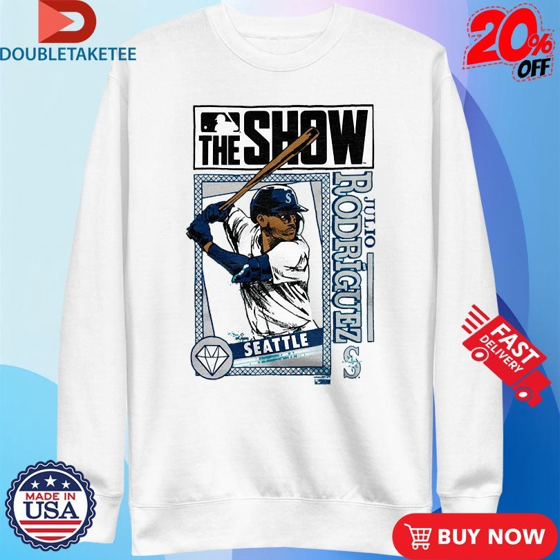 Official MLB The Show Seattle Mariners Julio Rodriguez Shirts