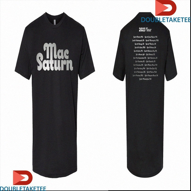 Official Mac Saturn 2023 Tour Shirts