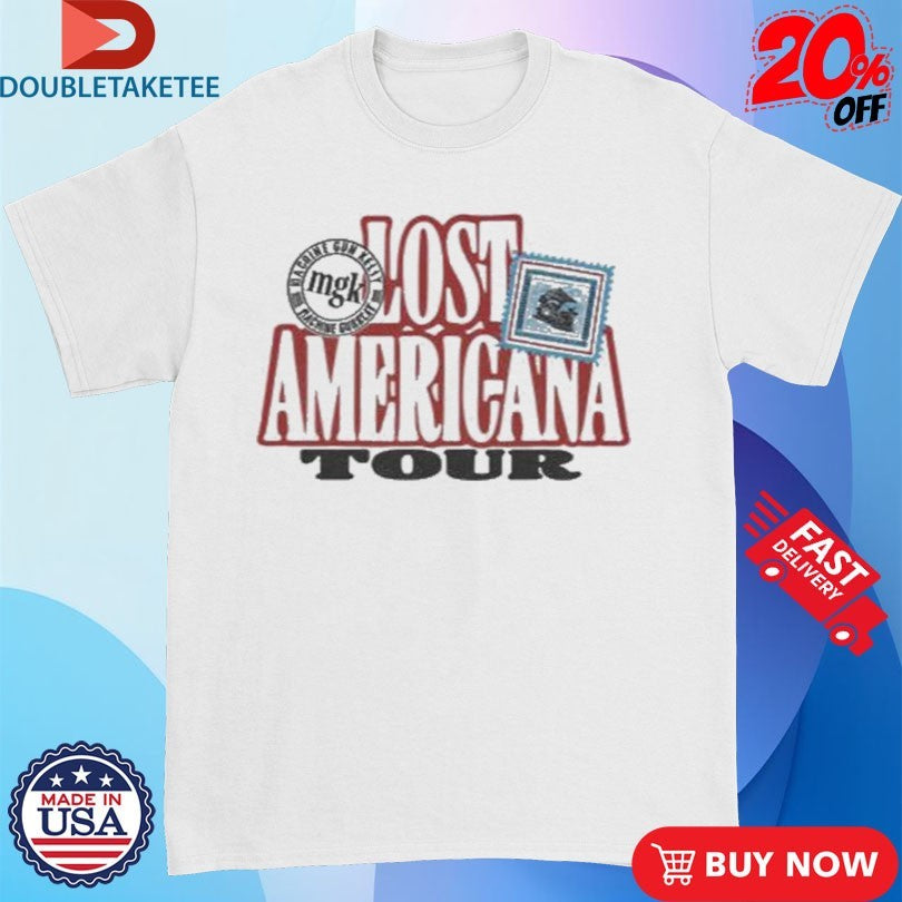 Official Machine Gun Kelly Lost Americana Tour 2025 2026 Shirts