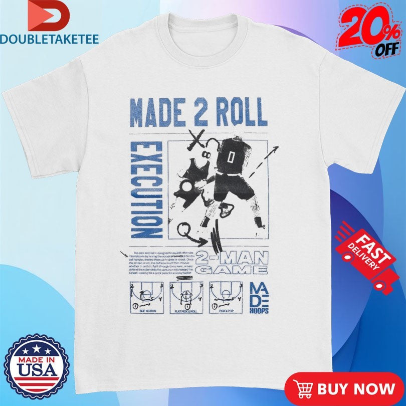 Official Made Hoops Made 2 Roll Excution 2 Man Game Shirts