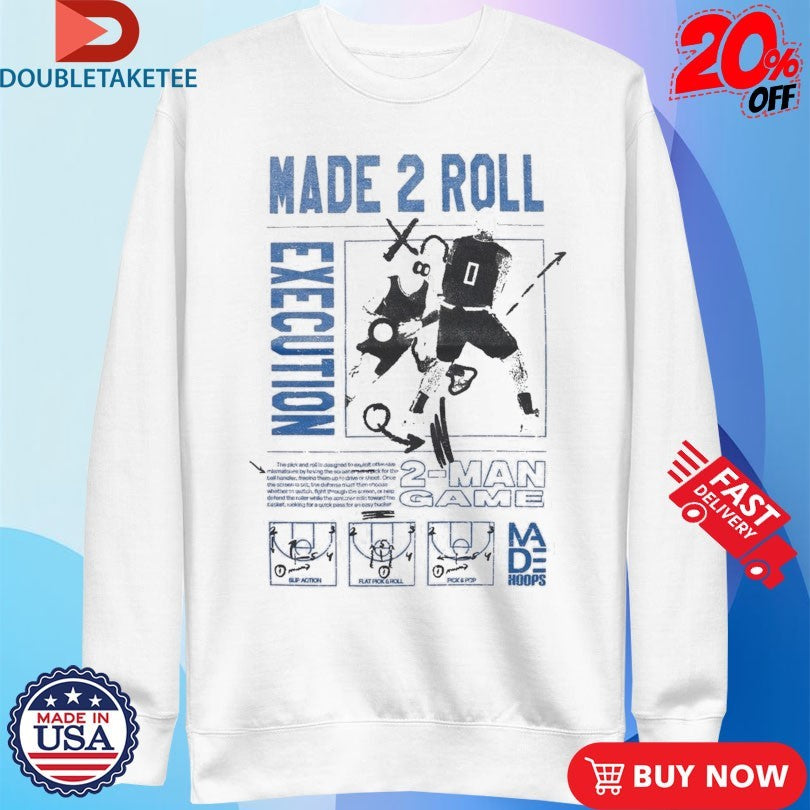 Official Made Hoops Made 2 Roll Excution 2 Man Game Shirts