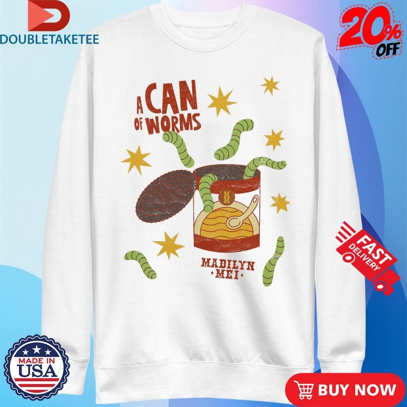 Official Madilyn Mei Can Of Worms Shirts