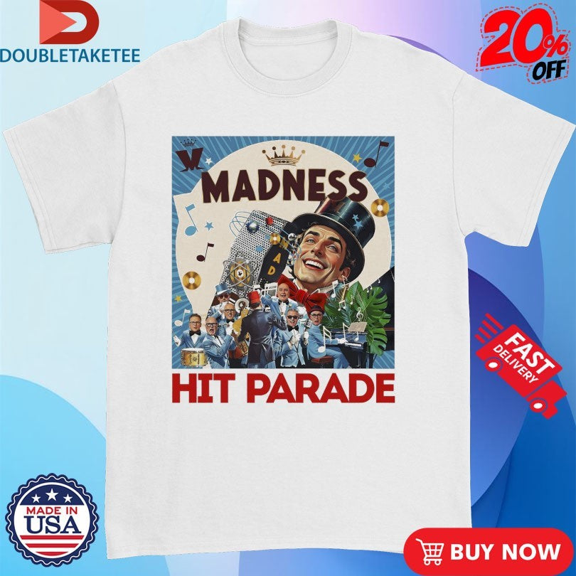 Official Madness Hit Parade Album Shirts