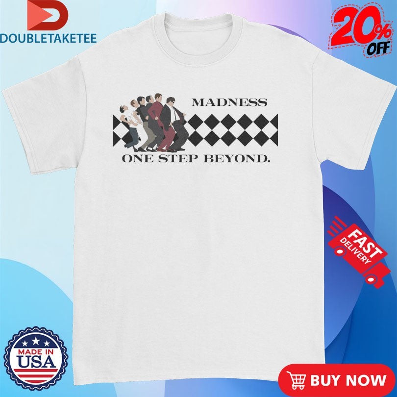 Official Madness One Step Beyond Album Cartoon Shirts