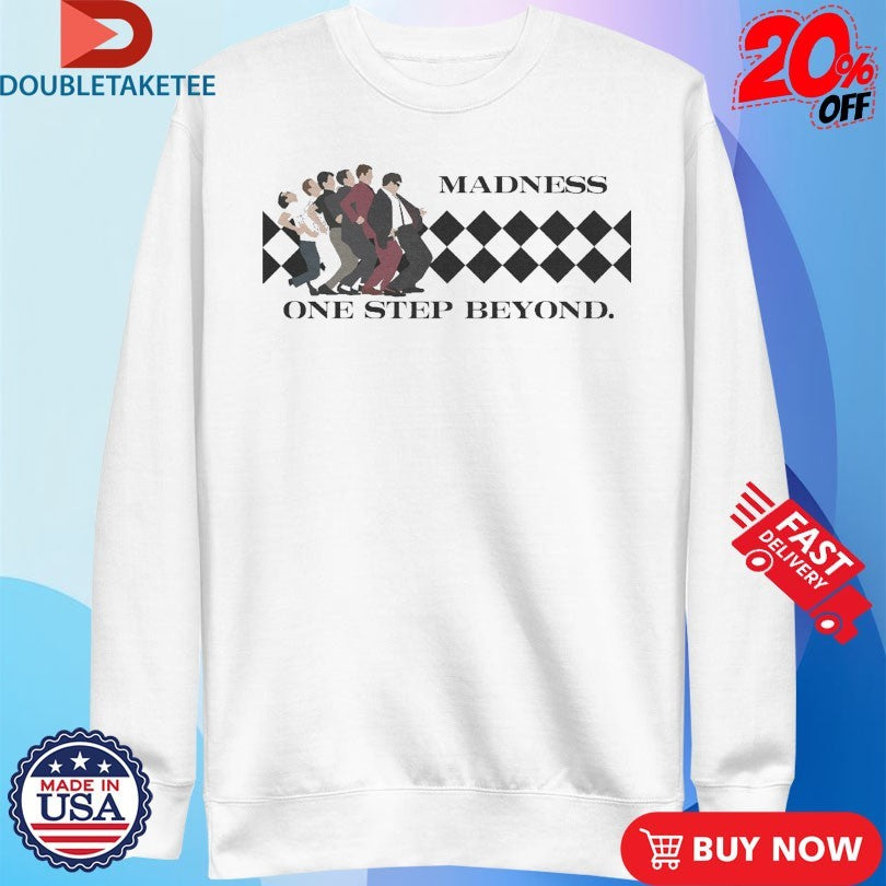Official Madness One Step Beyond Album Cartoon Shirts