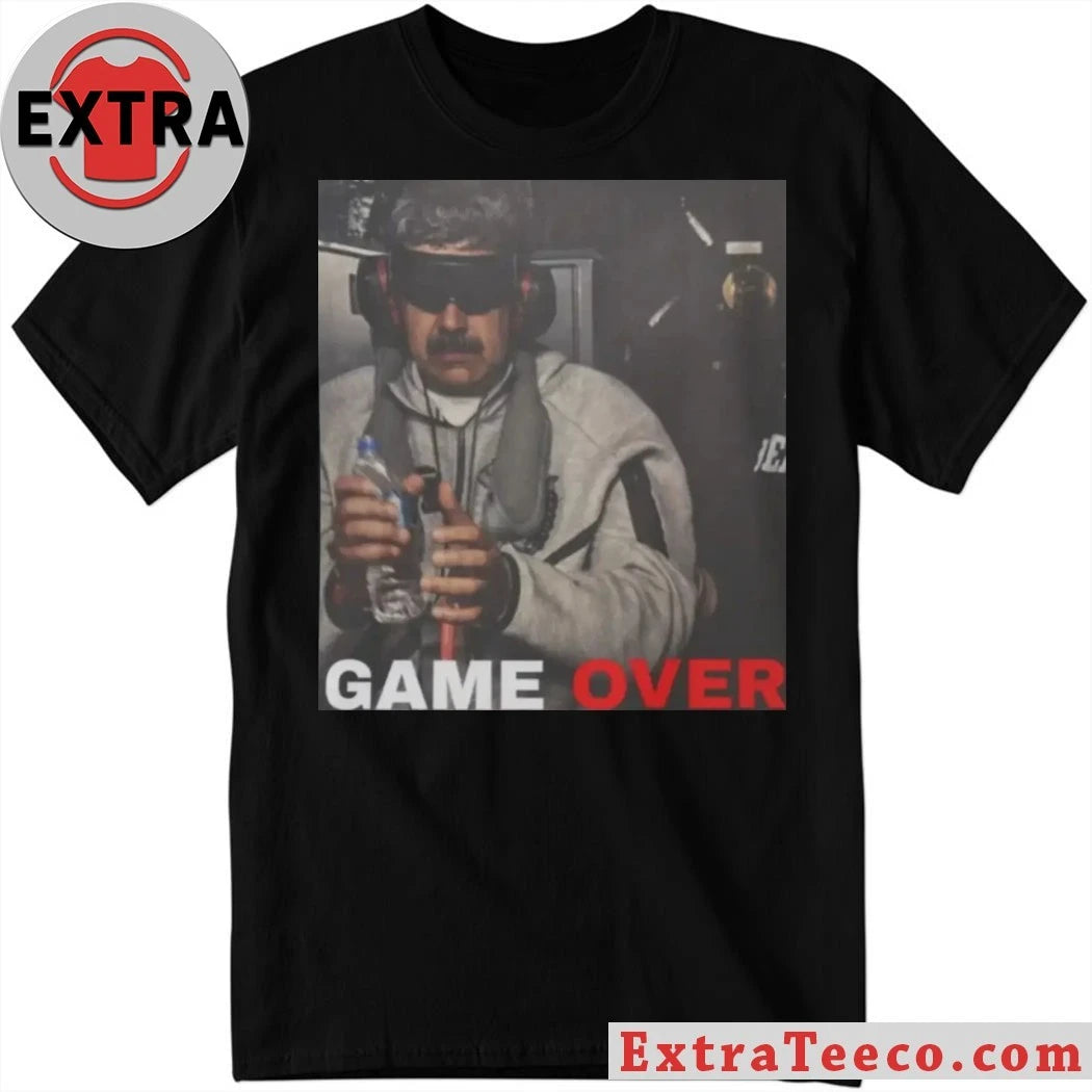 Official Maduro Captured Game Over Shirt