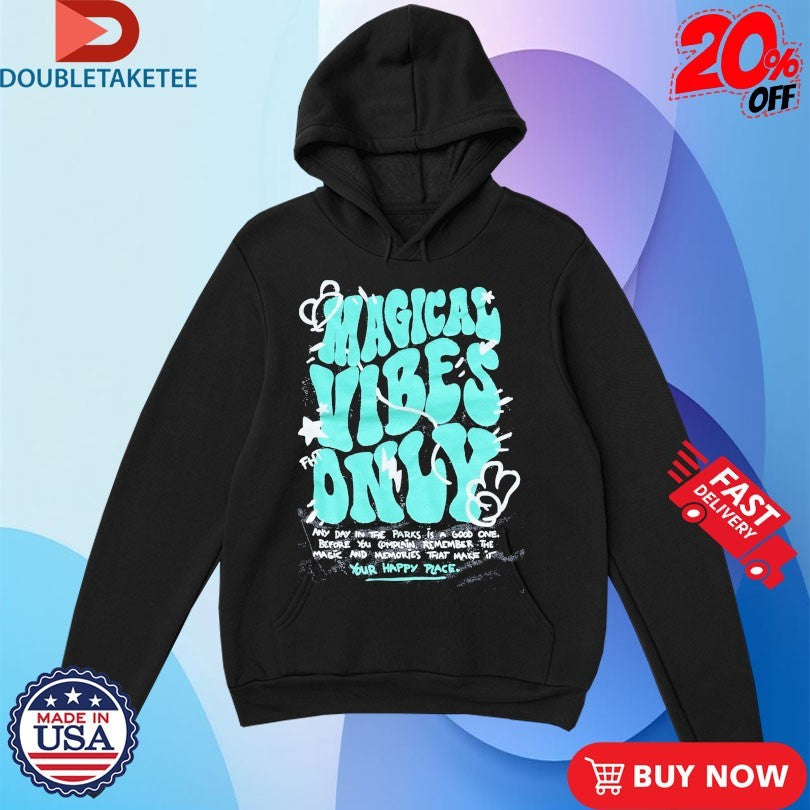 Official Magical Vibes Only Your Happy Place Flying House Threads Shirts