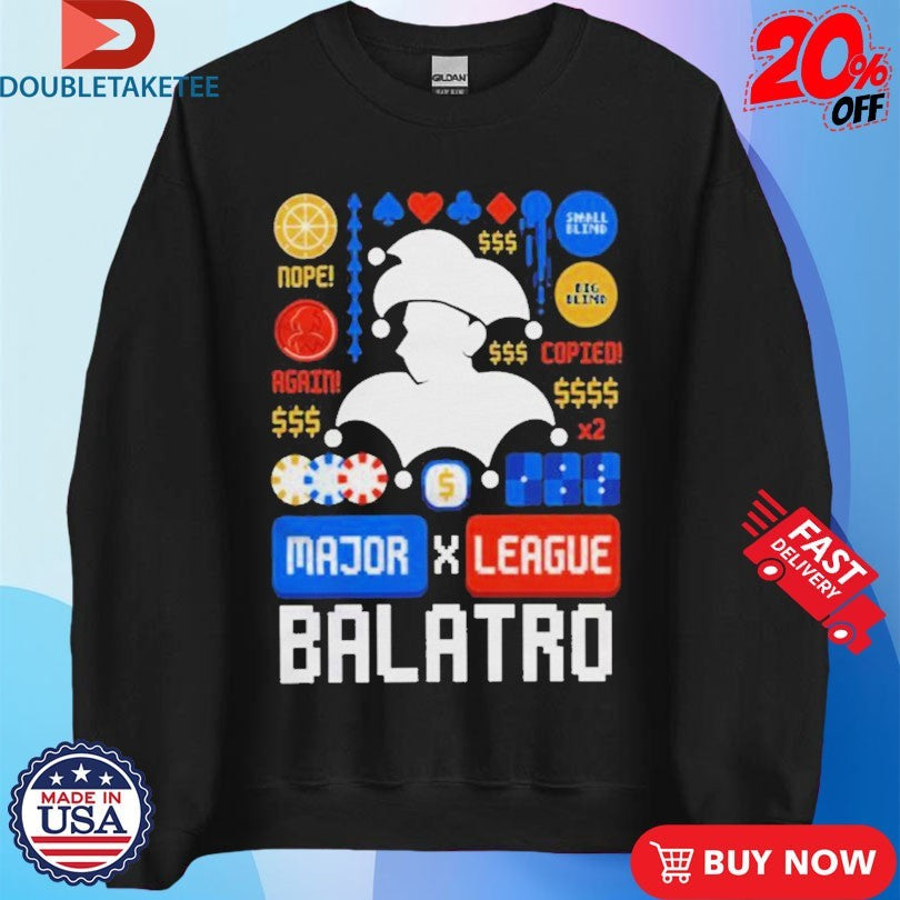 Official Major League Balatro Shirts