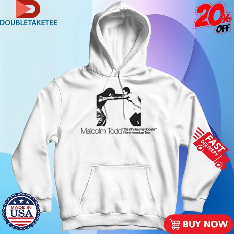 Official Malcolm Todd The Wholesome Rockstar North American Tour 2025 Shirts