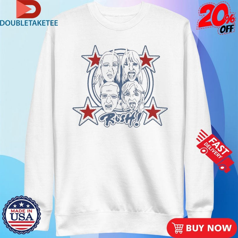 Maneskin Rush! Faces And Starz Shirts