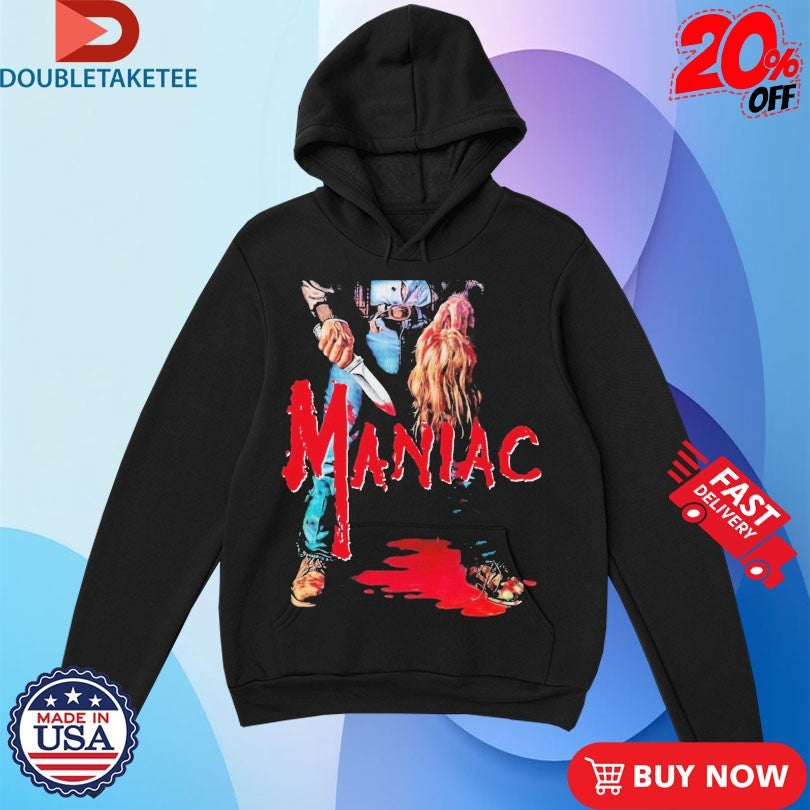 Official Maniac Horror Movie Shirts