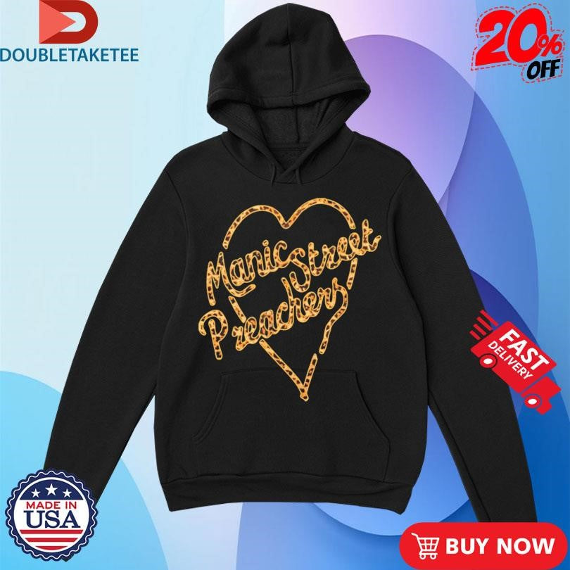 Official Manic Street Preachers Stay Beautiful Leopard Shirts