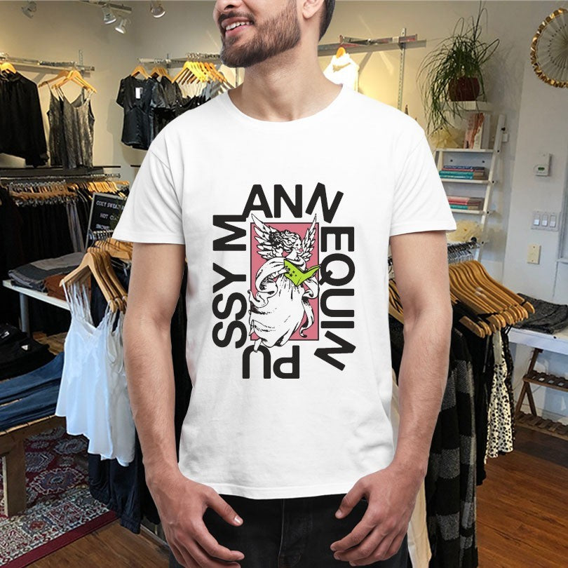 Official Mannequin Pussy Gag Angel Shirts