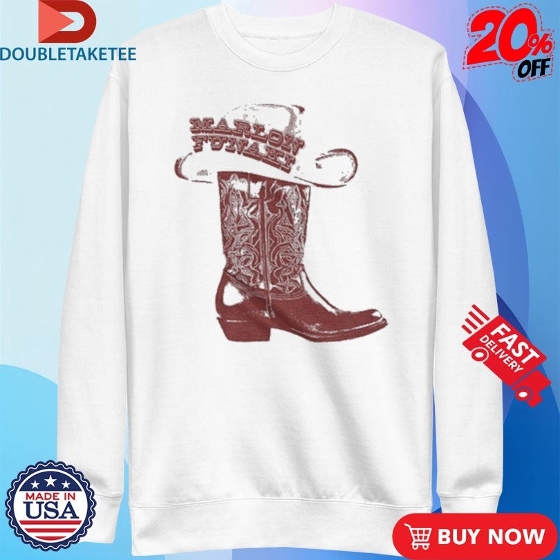 Official Marlon Funaki Cowboy Boot And Hat Shirts