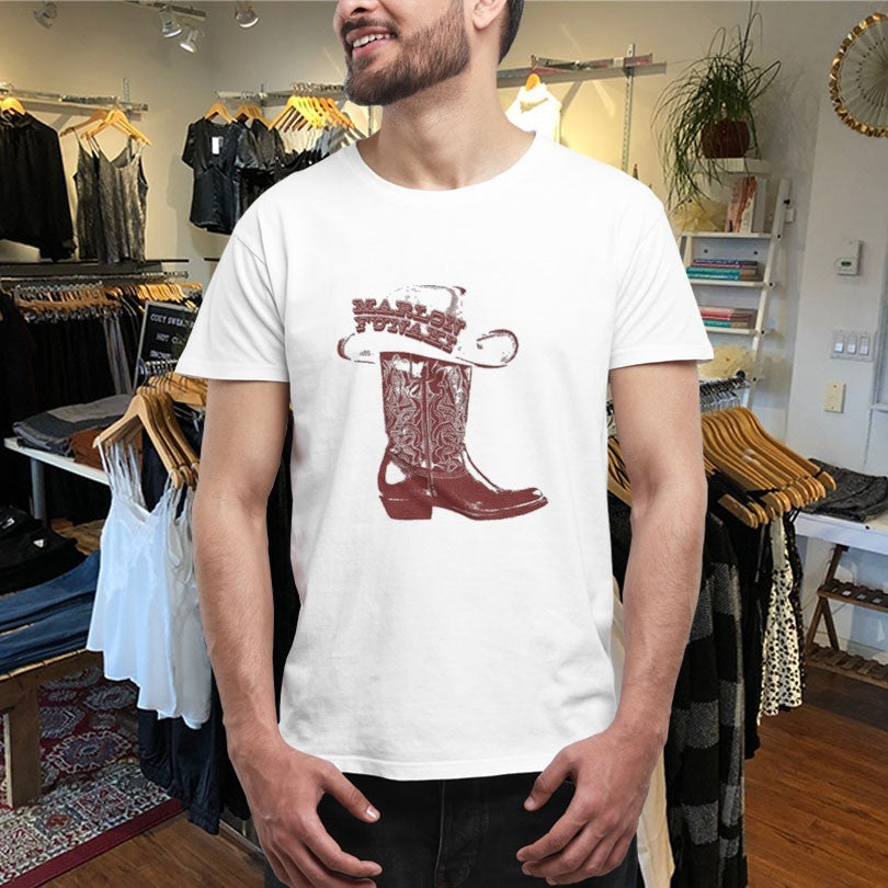 Official Marlon Funaki Cowboy Boot And Hat Shirts