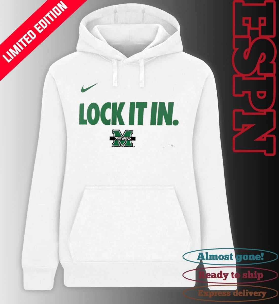 Official Marshall University Basketball Lock It In Shirt