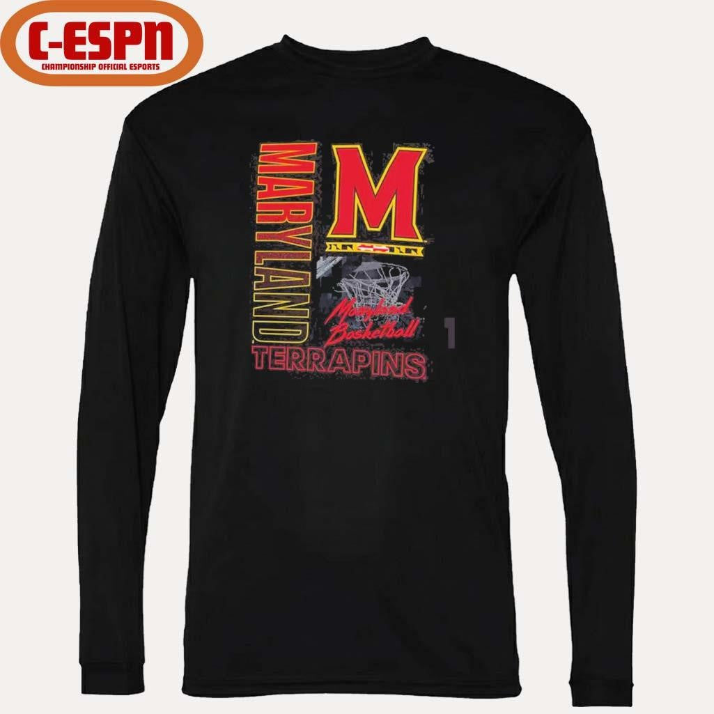 Official Maryland Terrapins Basketball NCAA Bench T-Shirt
