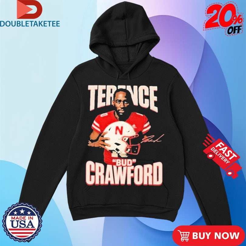 Official Matt Rhule Wearing Terence Crawford Bud Nebraska Cornhuskers Coach Shirt