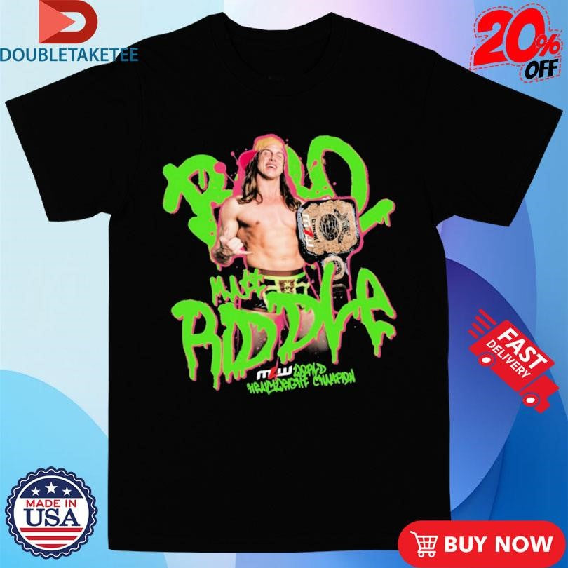 Official Matt Riddle MLW Ửold Heavyweight Champion Shirts