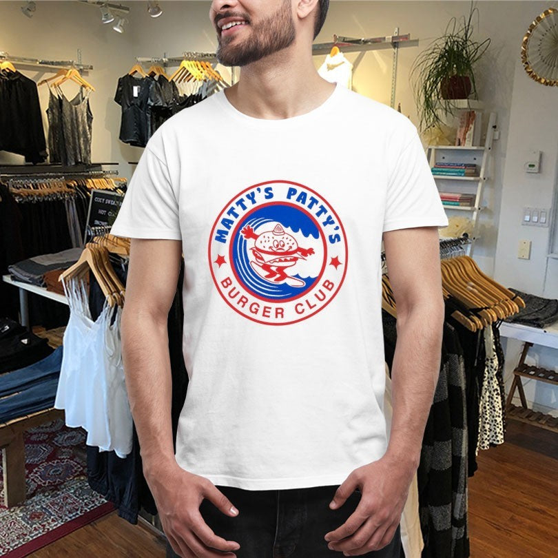 Official Matty’s Patty’s Burger Club Logo Shirts