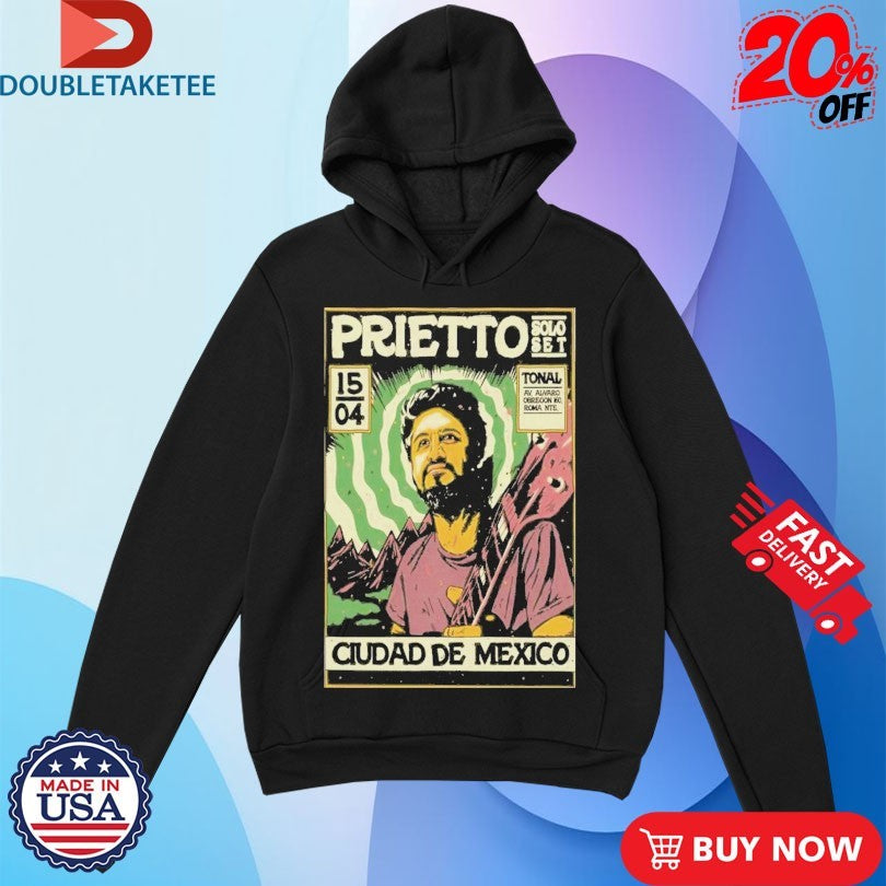 Official Maxi Prietto April 15 2026 Mexico City Shirts