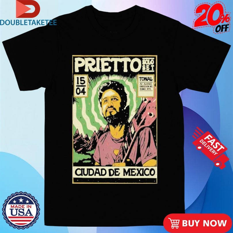 Official Maxi Prietto April 15 2026 Mexico City Shirts