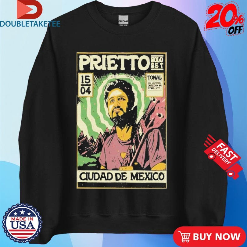 Official Maxi Prietto April 15 2026 Mexico City Shirts