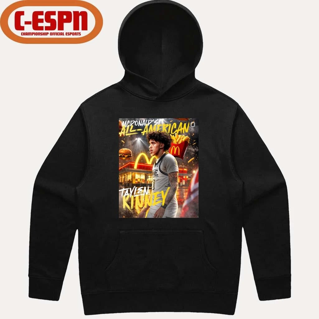 Official Mcdonald’s All-American Taylen Kinney Kansas Basketball Shirt