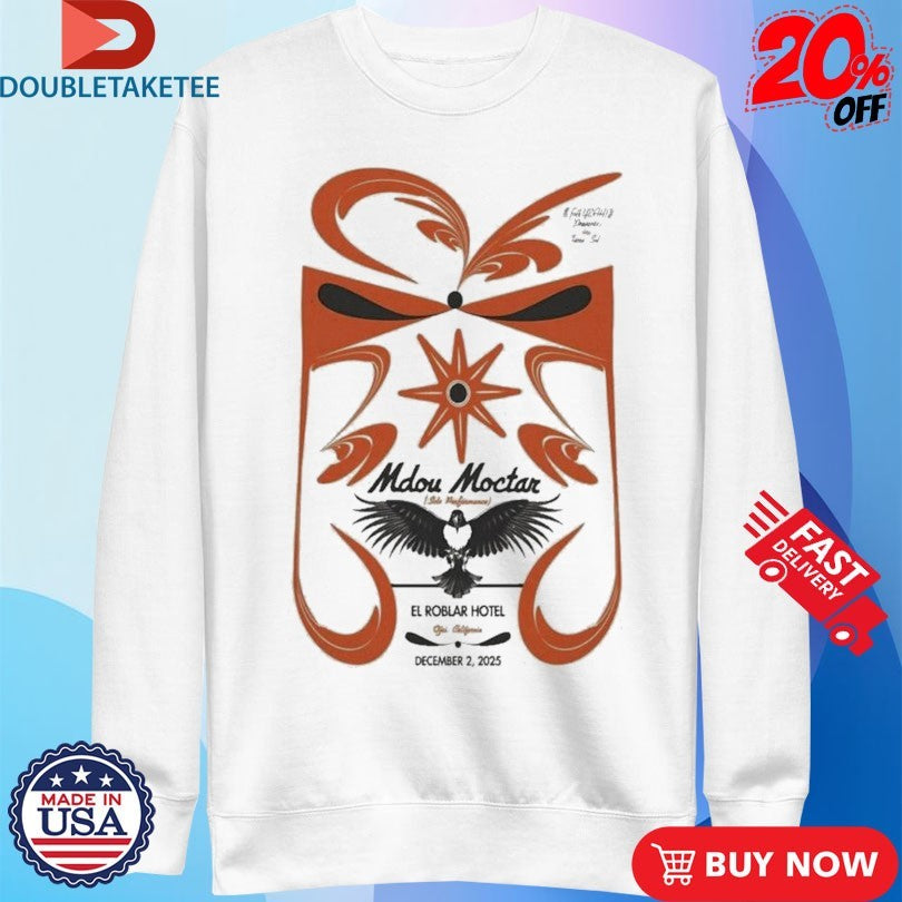 Official Mdou Moctar Dec 2 2025 Ojai Tour Shirts