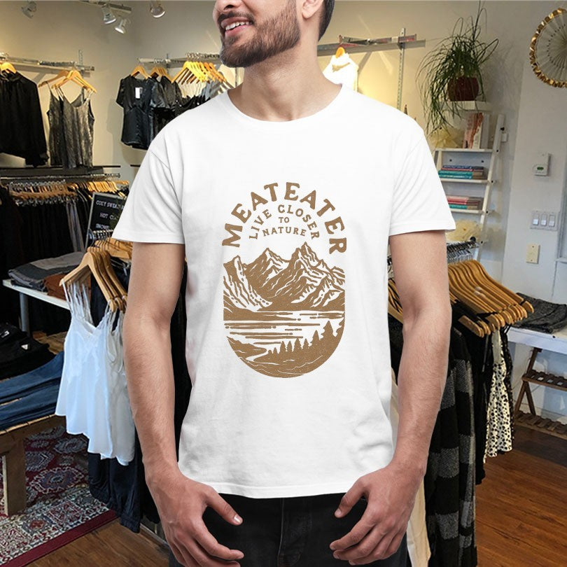 Official MeatEater Live Close To Nature Mountain Shirts