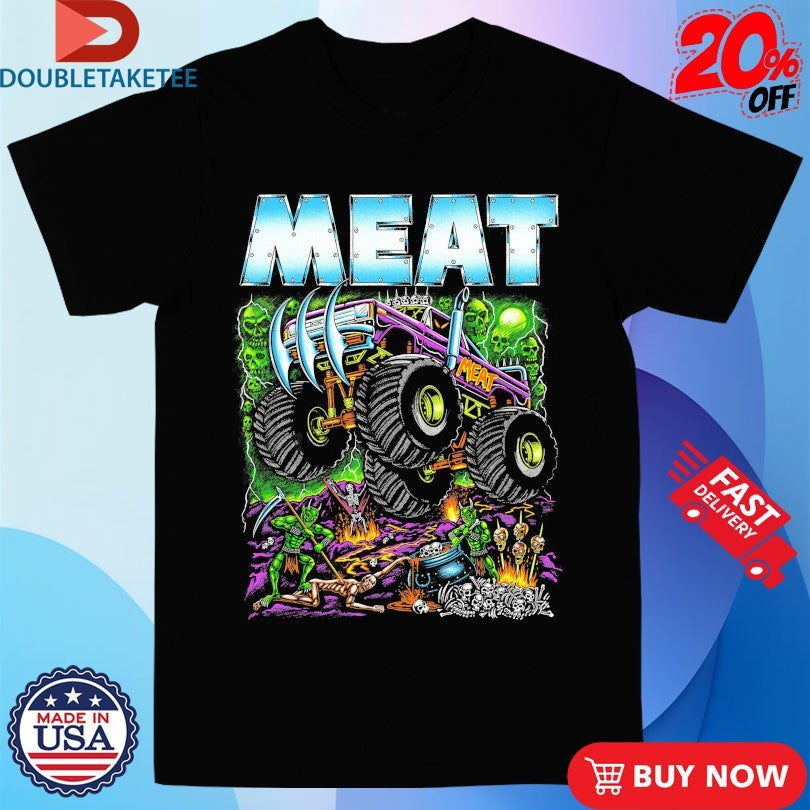 Official Meatcanyon Papa Meat Monster Truck Josh Freydis Shirts