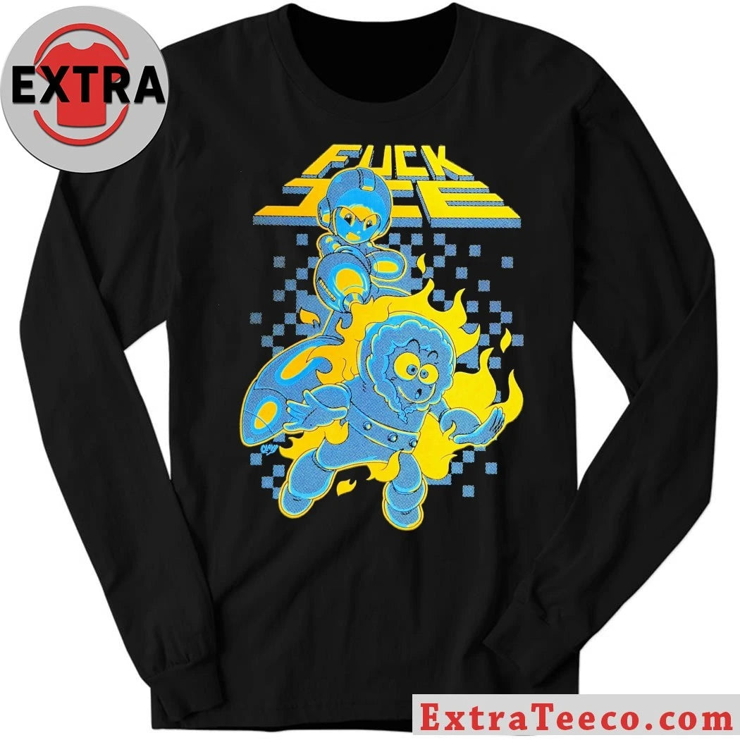 Official Mega Man Fuck Ice Clay Graham Art Shirt