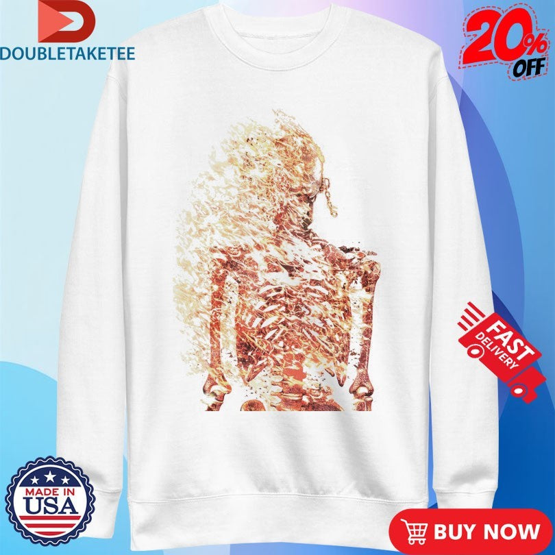 Official Megadeth Flame Vic Skeleton Shirts
