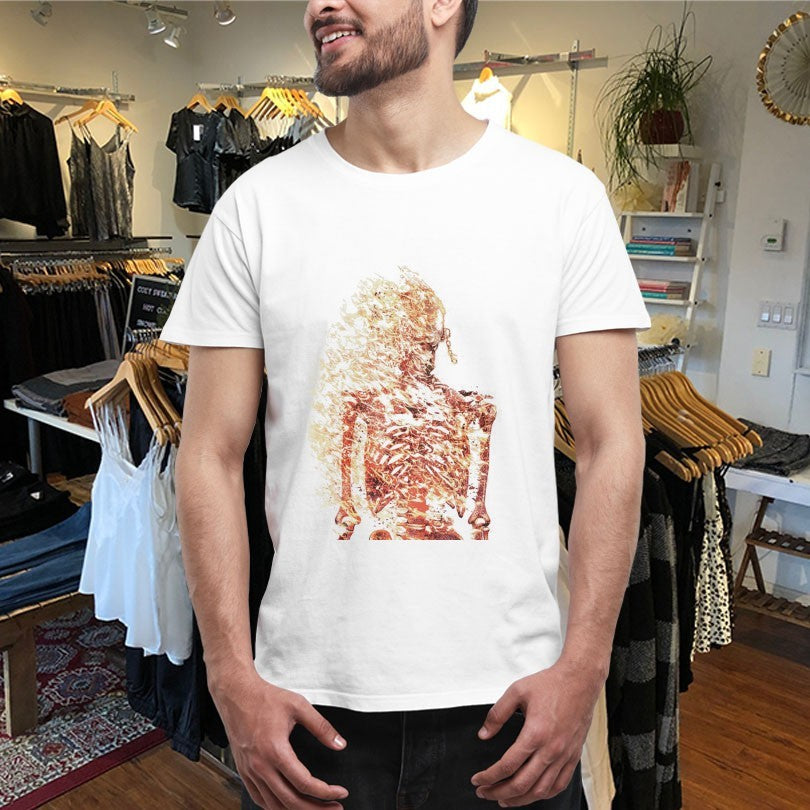 Official Megadeth Flame Vic Skeleton Shirts