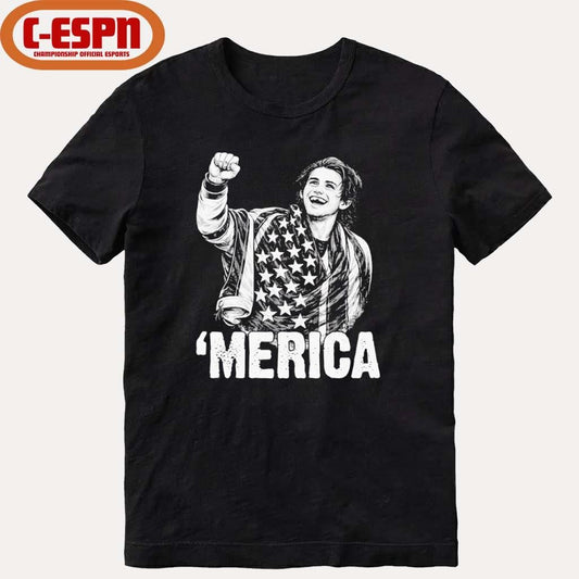 Official ‘Merica Jack Hughes Olympic Gold Medal USA Hockey Shirt