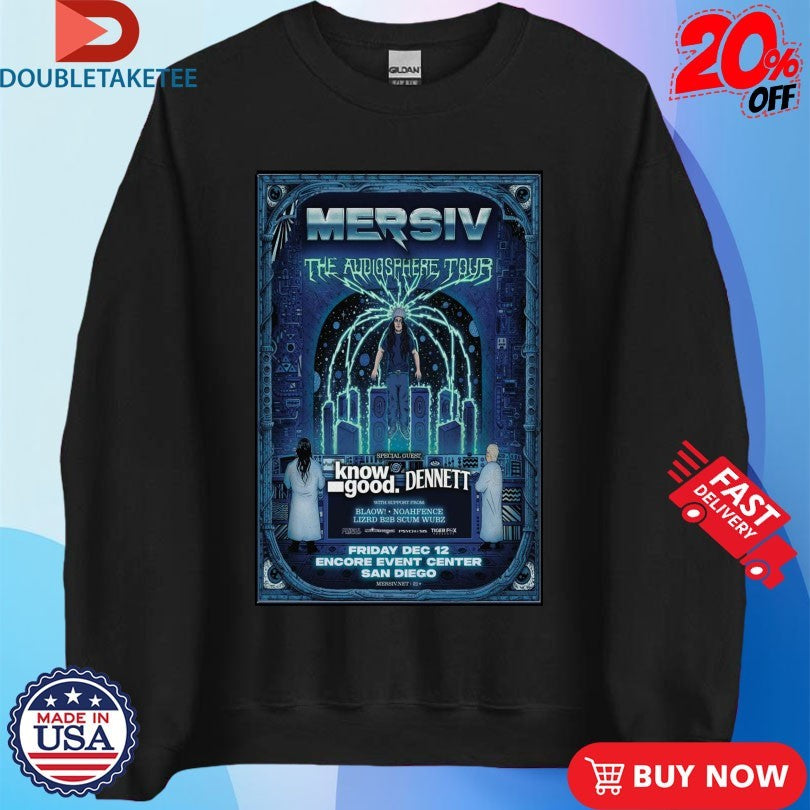 Official Mersiv Dec 12 2025 San Diego Shirts