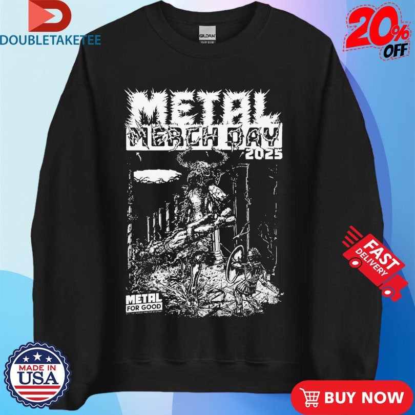 Official Metal For Good Day 2025 Shirts