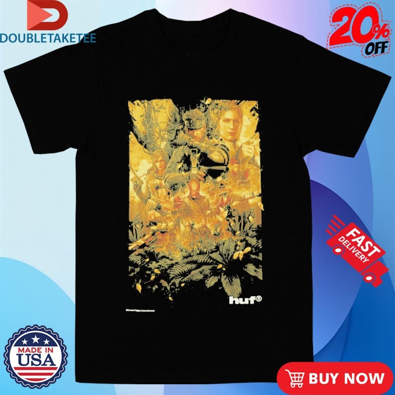 Official Metal Gear Solid 3 Snake Eater Huf Shirts