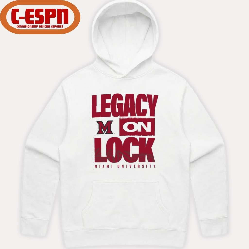 Official Miami RedHawks Basketball Legacy On Lock Shirt