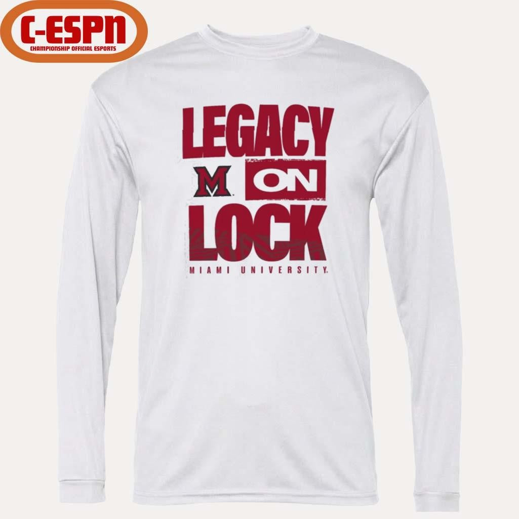 Official Miami RedHawks Basketball Legacy On Lock Shirt