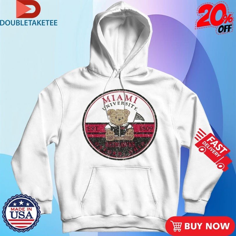 Official Miami RedHawks University Est 1809 Bear Shirts