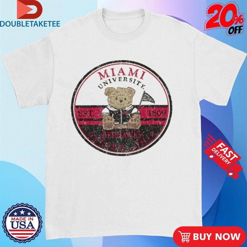 Official Miami RedHawks University Est 1809 Bear Shirts