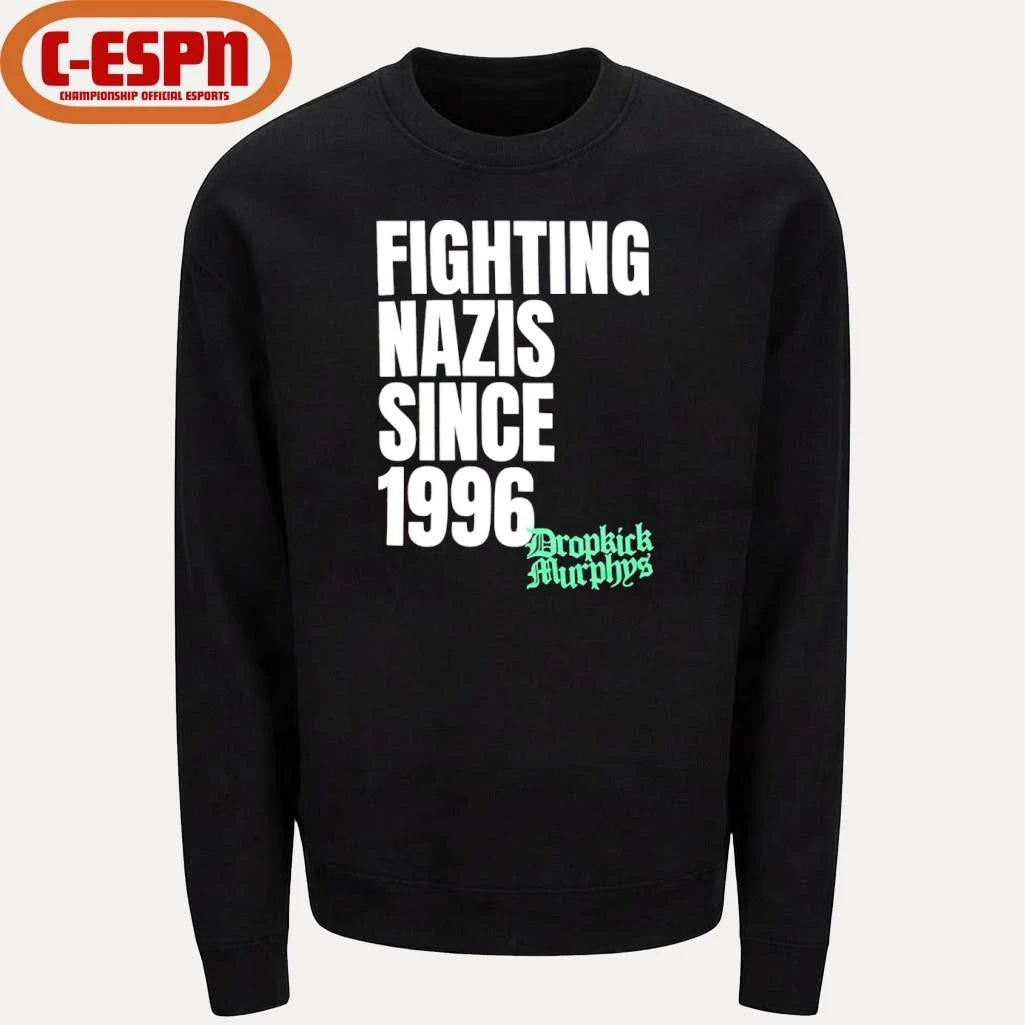 Official Michael Fanone Fighting Nazis Since 1996 Dropkick Murphys Shirt